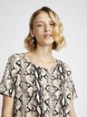 Vero Moda Sivá vzorovaná blúzka VERO MODA Easy