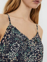 Vero Moda Tmavomodrý kvetinový top VERO MODA Hannah