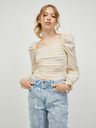 Vero Moda Krémová blúzka VERO MODA Doro