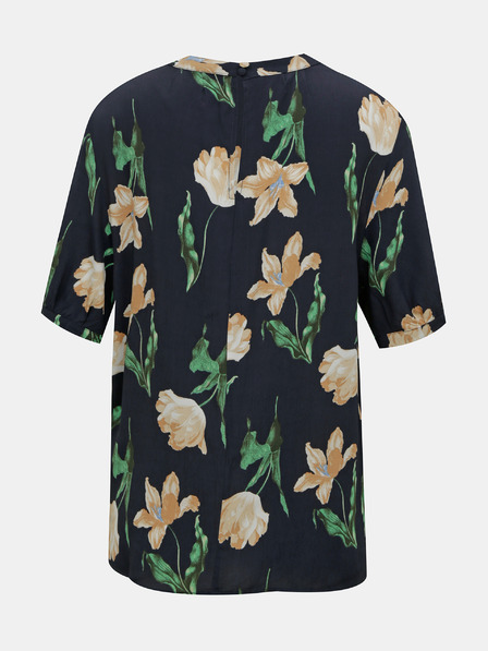 Vero Moda Tmavomodrá kvetinová blúzka VERO MODA Betty