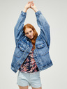 Vero Moda Ružovo-modrá kvetinová blúzka VERO MODA Gigi