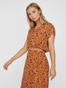 Vero Moda Horčicová kvetovaná blúzka VERO MODA Vilde