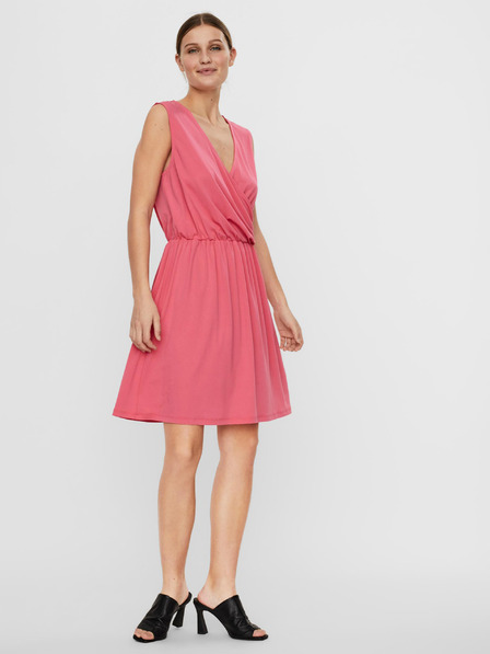 Vero Moda Ružové šaty VERO MODA Haidy
