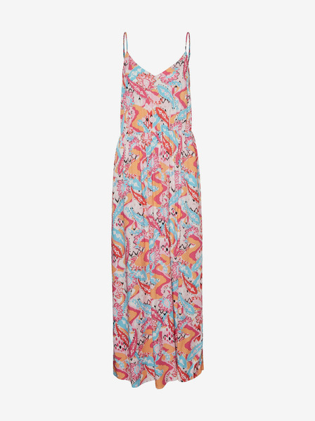 Vero Moda Ružové dámske vzorované maxi šaty by VERO MODA Ussi