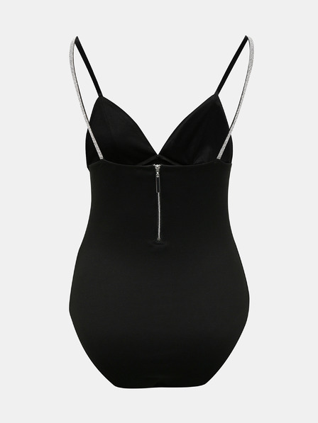 TALLY WEiJL Čierne body s ramienkami TALLY WEiJL