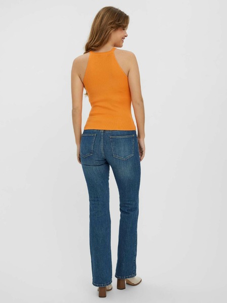 Vero Moda Oranžový top VERO MODA Sofi