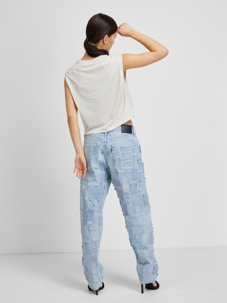 Vero Moda Krémový pruhovaný top VERO MODA June