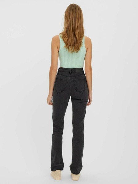 Vero Moda Mätový rebrovaný top VERO MODA Fibly