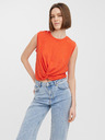 Vero Moda Červený top VERO MODA June