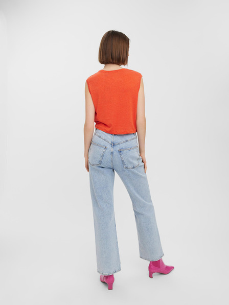 Vero Moda Červený top VERO MODA June