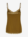 Vero Moda Khaki top s čipkou VERO MODA Sofia