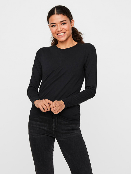 Vero Moda Čierne tričko VERO MODA-Panda