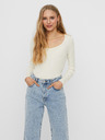 Vero Moda Biele tričko VERO MODA-Willow