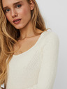 Vero Moda Biele tričko VERO MODA-Willow