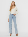 Vero Moda Biele tričko VERO MODA-Willow