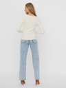 Vero Moda Biele tričko VERO MODA-Willow