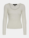 Vero Moda Biele tričko VERO MODA-Willow
