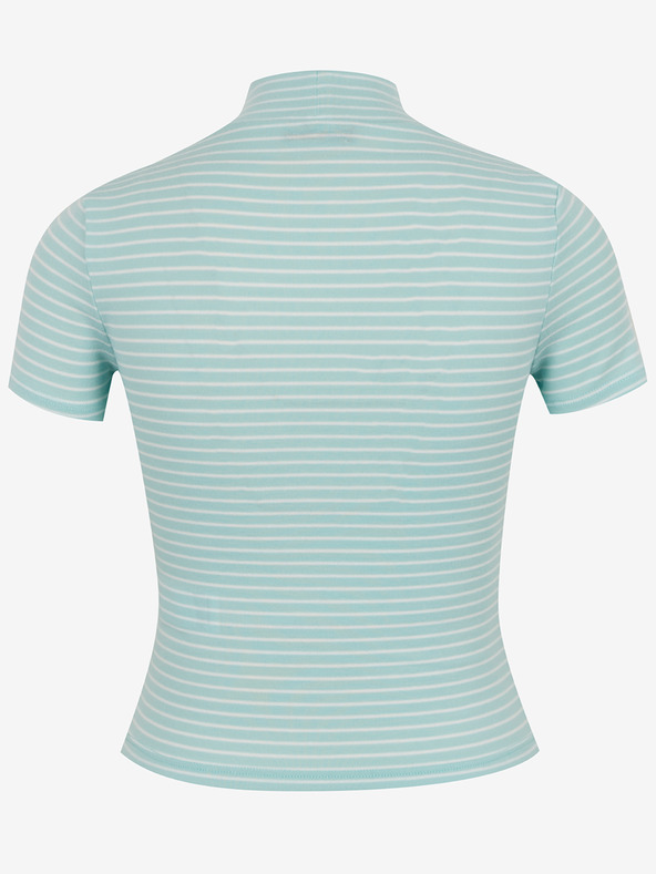 TALLY WEiJL Svetlomodrý pruhovaný top TALLY WEiJL