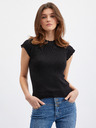 Orsay Čierne dámske tričko ORSAY