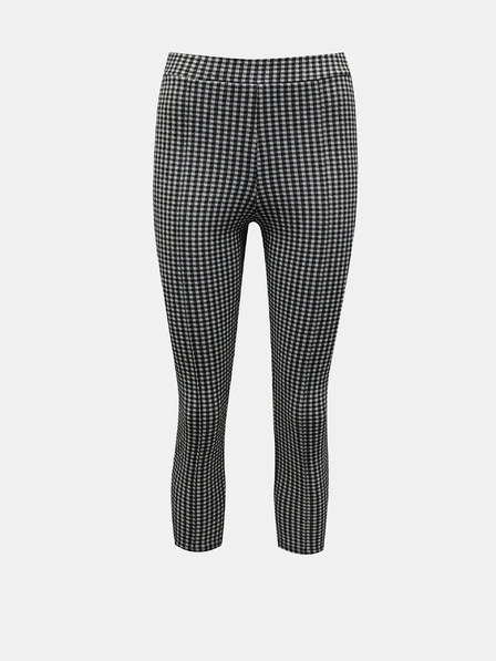 Miss Selfridge Petites Čierno-biele 3/4 nohavice Miss Selfridge Petites