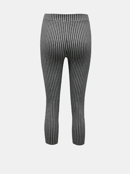 Miss Selfridge Petites Čierno-biele 3/4 nohavice Miss Selfridge Petites