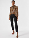 Dorothy Perkins Petite Hnedá blúzka s leopardím vzorom Dorothy Perkins Petite