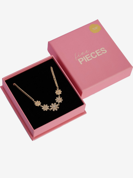Pieces Dámska retiazka zlatej farby Pieces Liv