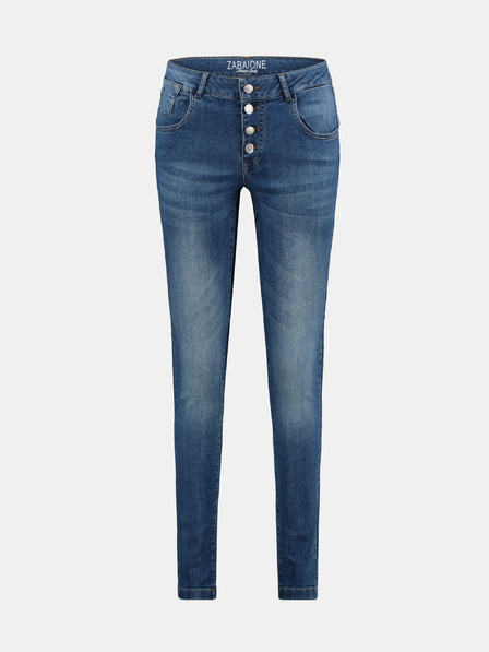 Zabaione Modré skinny fit džínsy Zabaione