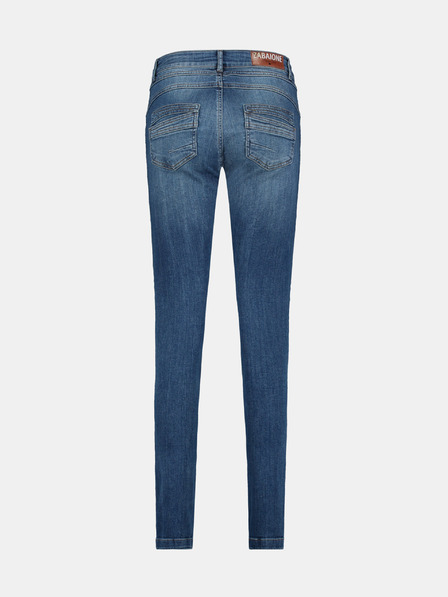 Zabaione Modré skinny fit džínsy Zabaione