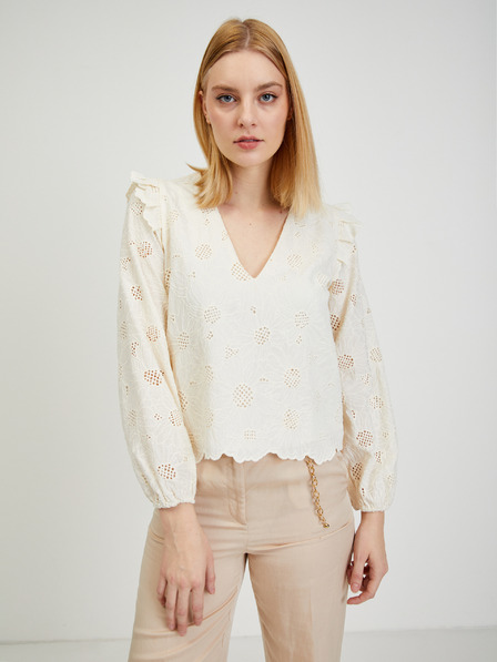 Orsay Béžová dámska vzorovaná blúzka ORSAY