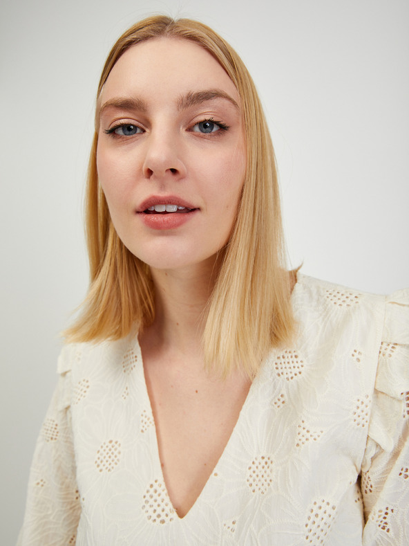 Orsay Béžová dámska vzorovaná blúzka ORSAY