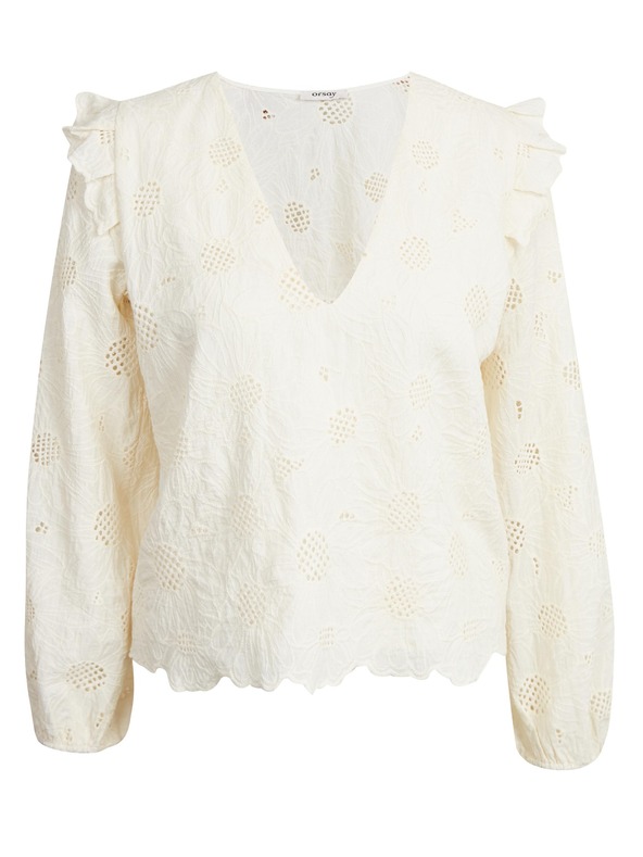 Orsay Béžová dámska vzorovaná blúzka ORSAY