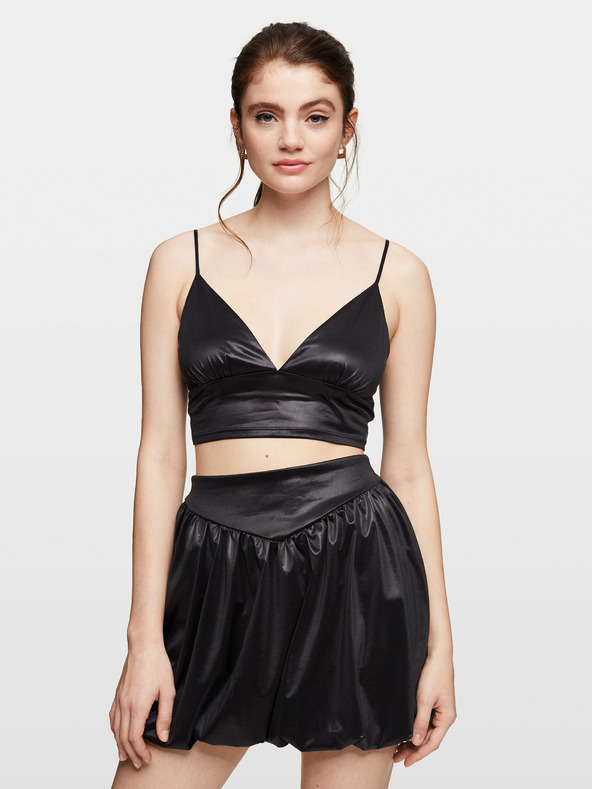 Miss Selfridge Čierna sukňa Miss Selfridge