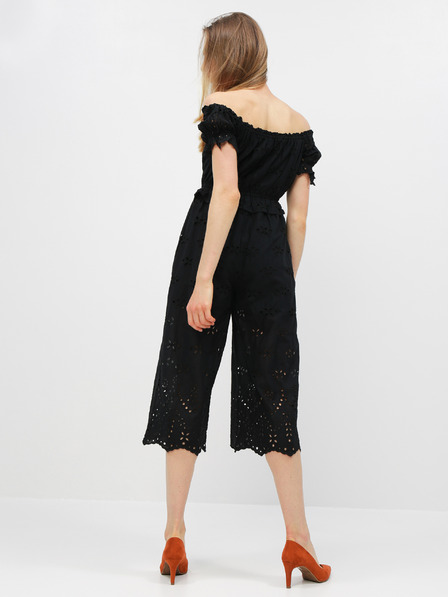 Miss Selfridge Miss Selfridge Čierny overal s madeirou