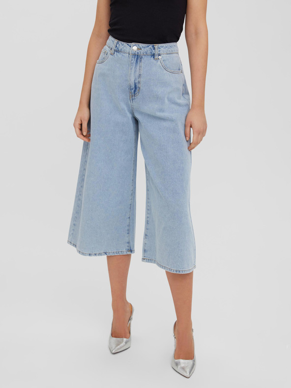 Vero Moda Svetlomodré dámske džínsové culottes VERO MODA Clive