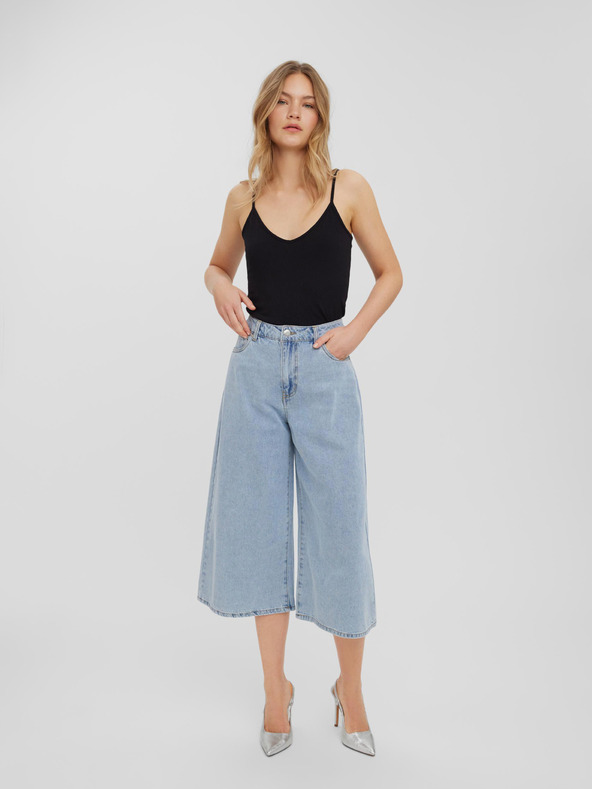 Vero Moda Svetlomodré dámske džínsové culottes VERO MODA Clive