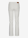 Vero Moda Krémové dámske džínsy rovného strihu VERO MODA Daf
