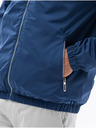 Ombre Clothing Modrá pánska bunda Ombre Oblečenie