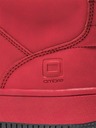 Ombre Clothing Červené pánske členkové tenisky T311
