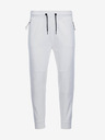 Ombre Clothing Biela pánska základná tepláková súprava Ombre Clothing