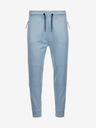 Ombre Clothing Svetlomodré pánske základné tepláky Ombre Clothing