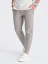 Ombre Clothing Béžová pánska základná tepláková súprava Ombre Oblečenie