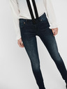 ONLY Tmavomodré skinny fit džínsy ONLY Kendell
