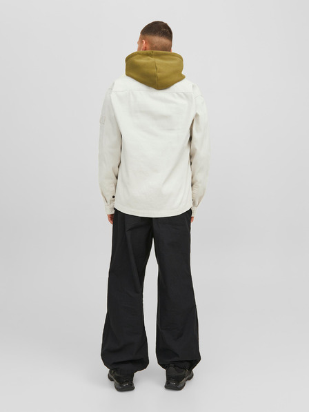 Jack & Jones Jack & Jones Ben Cream pánska vrchná košeľa