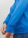 Jack & Jones Modrá pánska základná mikina Jack & Jones Star