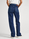 Pepe Jeans Modré dámske džínsy Pepe Jeans Robyn Stripe