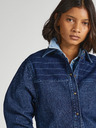 Pepe Jeans Pepe Jeans Mika Stripe Modrá dámska džínsová bunda
