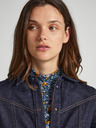 Pepe Jeans Tmavomodré dámske krátke džínsové šaty Pepe Jeans CASSIA