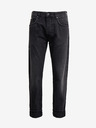 Pepe Jeans Čierne pánske džínsy rovného strihu Pepe Jeans Callen