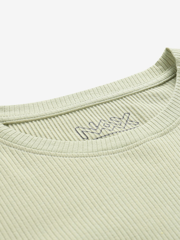 NAX Svetlozelené dámske tričko NAX Cerla